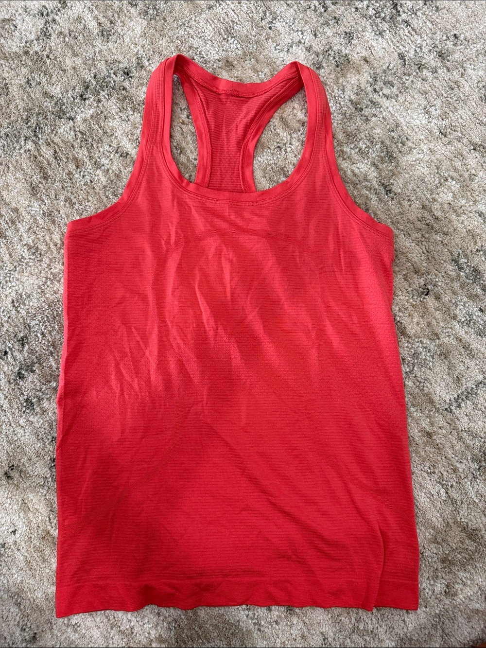 lululemon athletica Red Racerback Tank